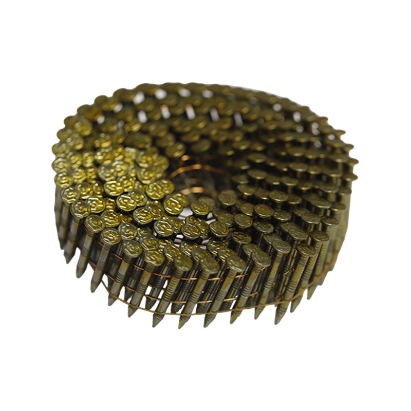 Diamond Point Ring Shank Coil Nails